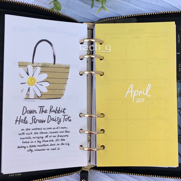 Kate Spade 2️⃣0️⃣1️⃣9️⃣ Planner - Picture 7 of 8